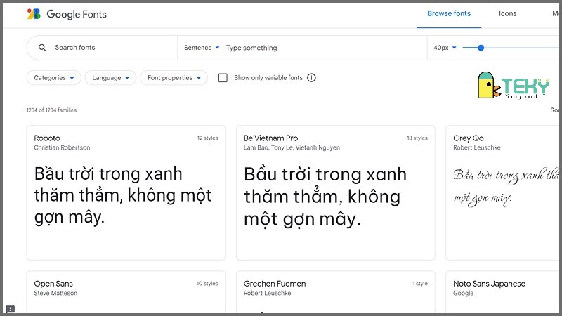 Thật tuyệt vời khi bạn có thể tìm thấy những font chữ đẹp trên Google. Bây giờ, với bộ font chữ đẹp mới nhất của Google, bạn có thể thực sự tạo ra những thiết kế nổi bật và đẹp mắt cho công việc của bạn. Hãy xem và cảm nhận những font chữ đẹp này đang chờ đón bạn trên Google!