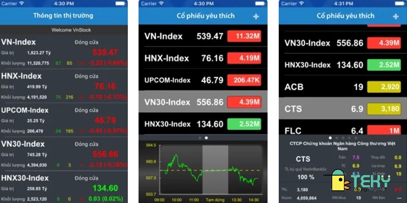 App chứng khoán 