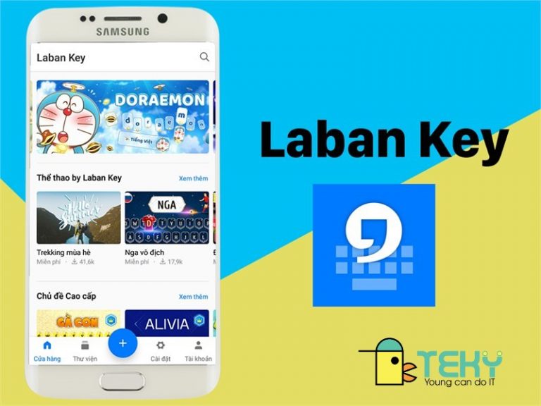 Bàn phím tiếng việt Laban Key - Ứng dụng nhiều tính năng nổi bật