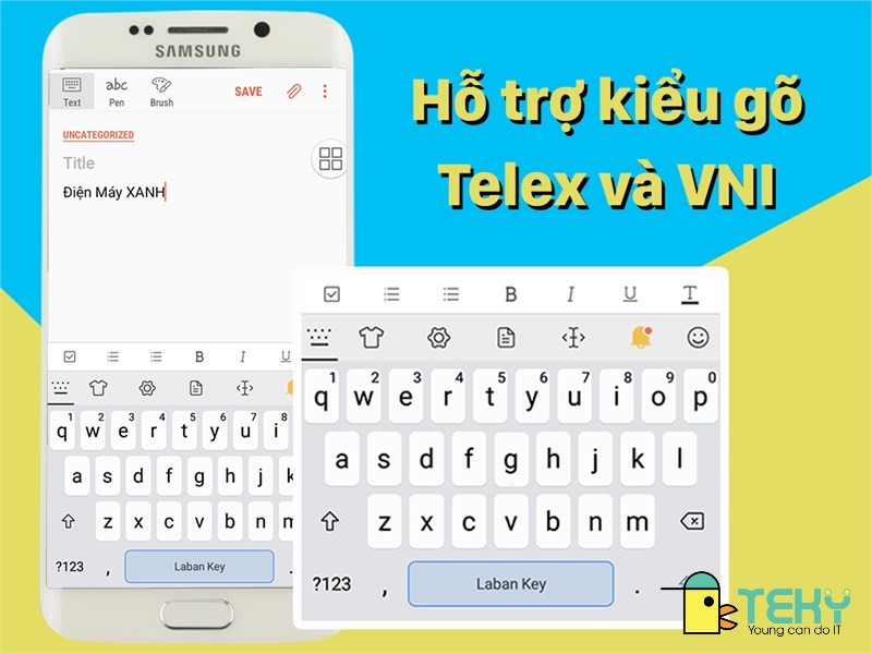 Bàn phím tiếng việt Laban Key - Ứng dụng nhiều tính năng nổi bật 