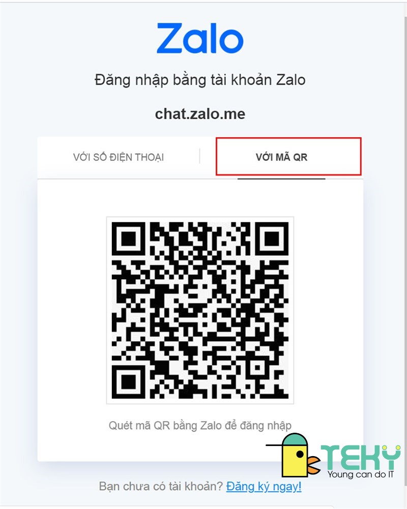 Cách đăng nhập zalo bằng mã qr trên điện thoại