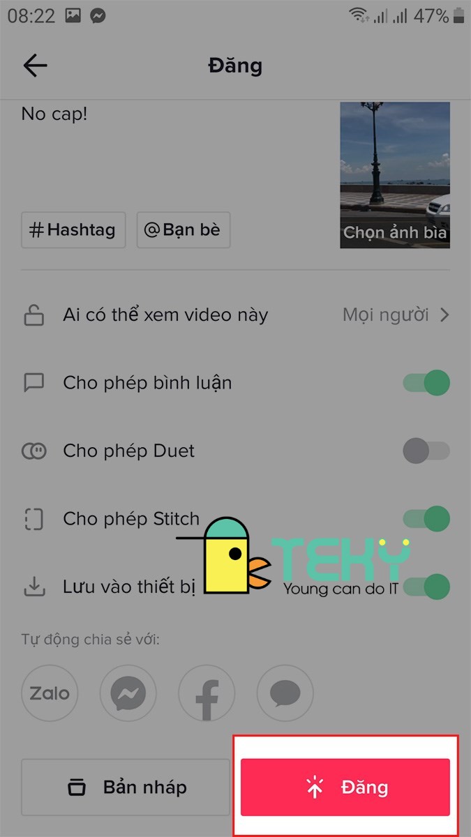 Cách đăng video lên tiktok chỉ với vài bước đơn giản