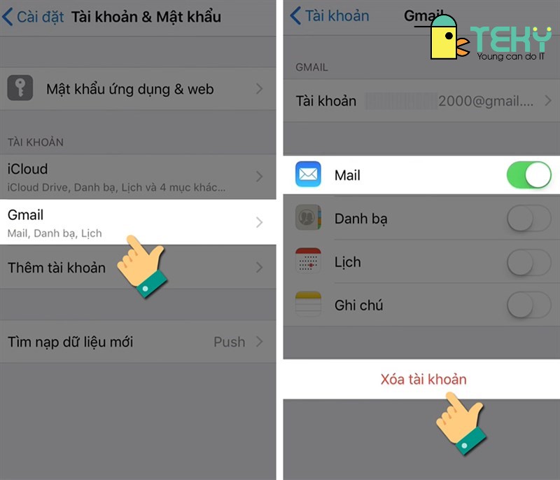 Cách đăng xuất Gmail trên điện thoại