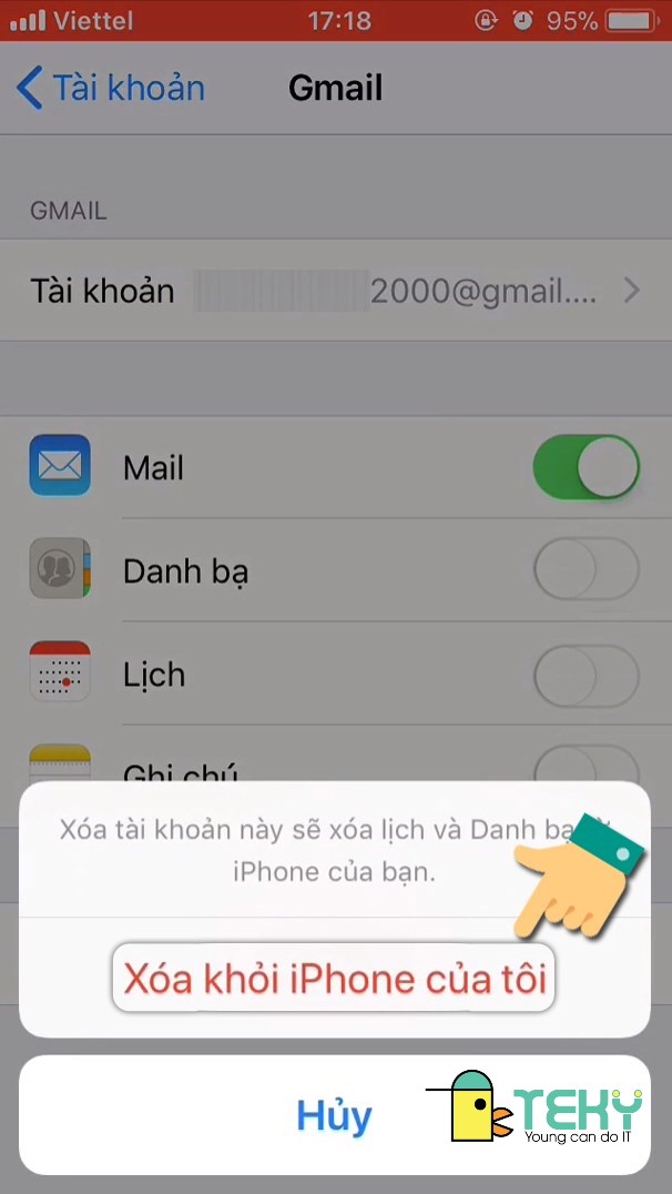 Cách đăng xuất Gmail trên điện thoại