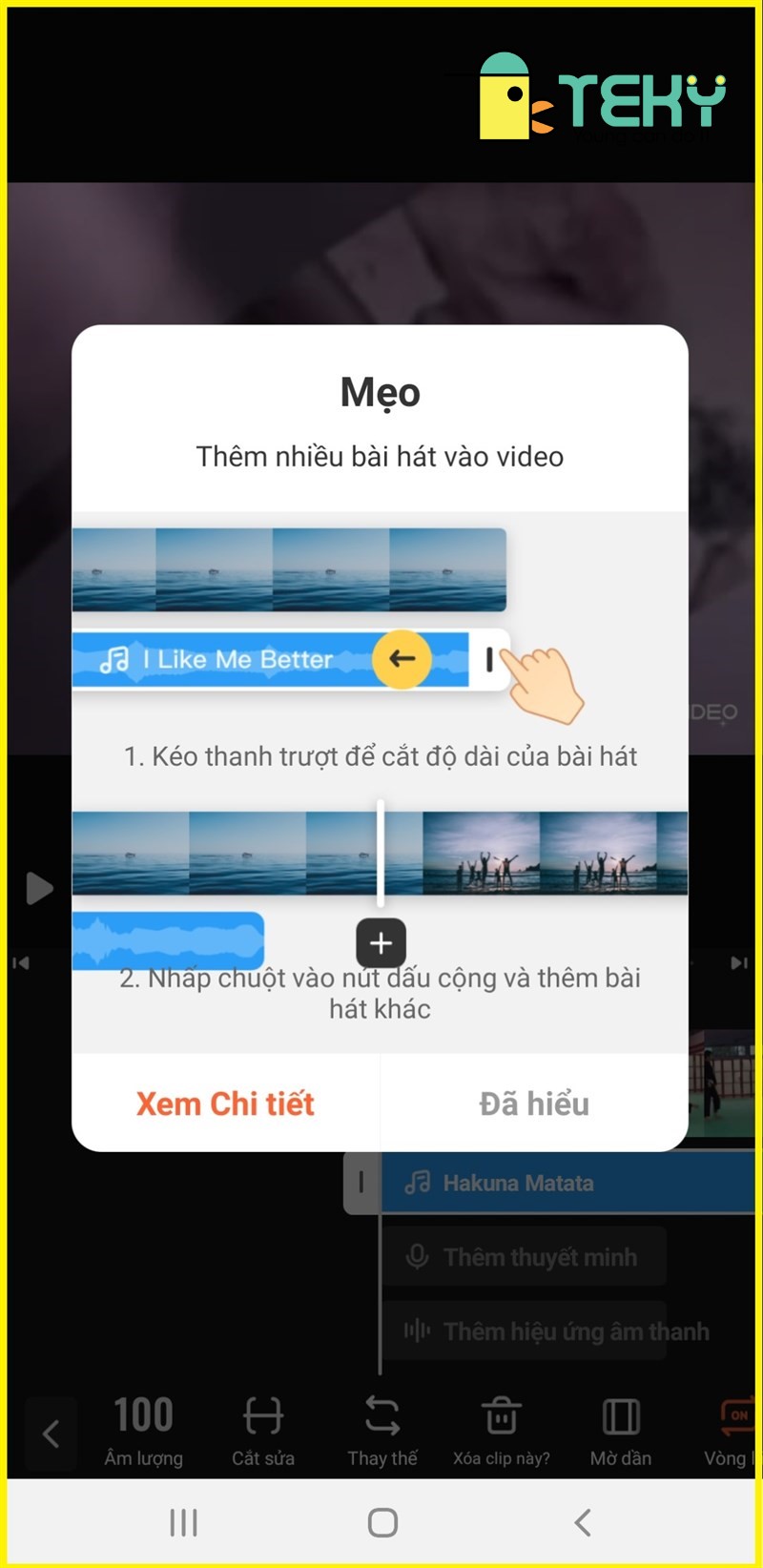 Cách ghép nhạc vào video