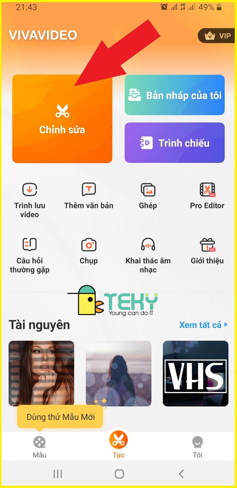 Cách ghép nhạc vào video