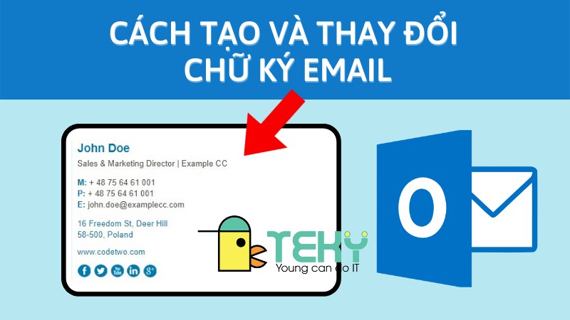 Cách Tạo Chữ Ký Trong Outlook Chuyên Nghiệp Nhất