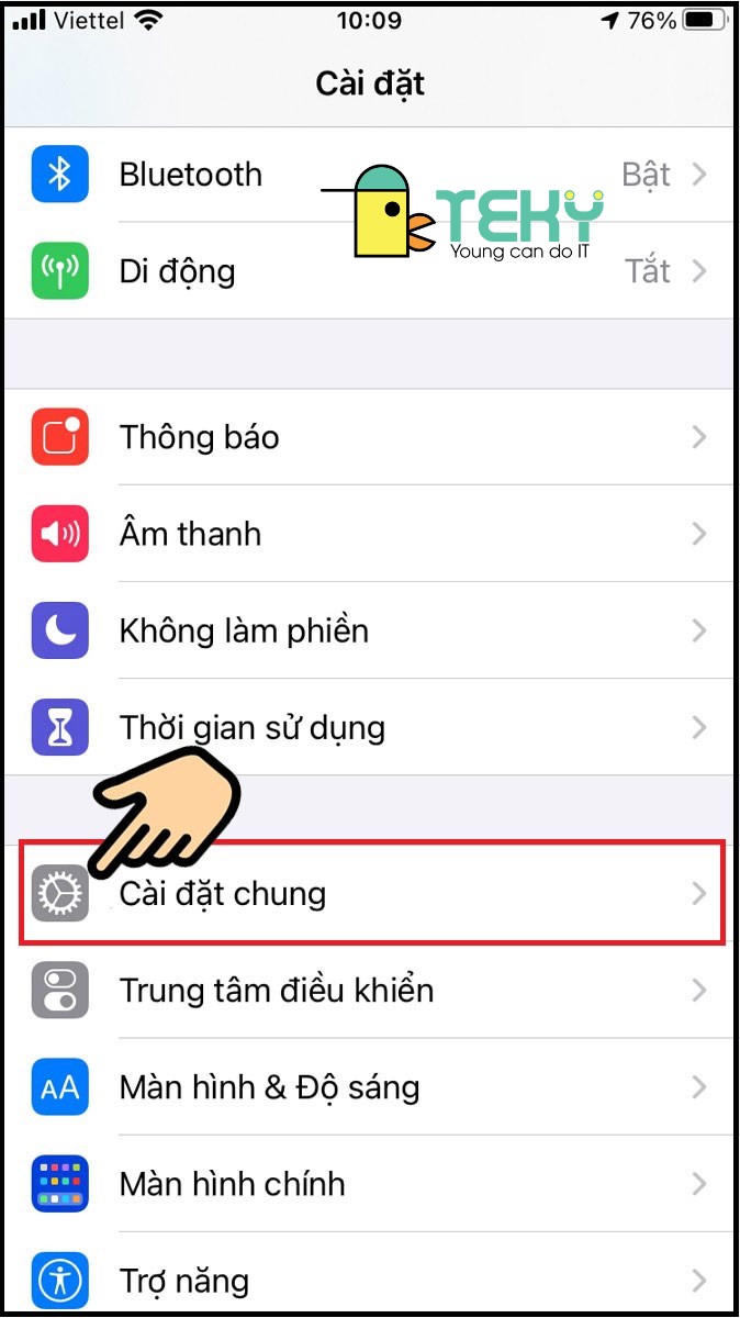 Cách xóa dung lượng khác trên iphone