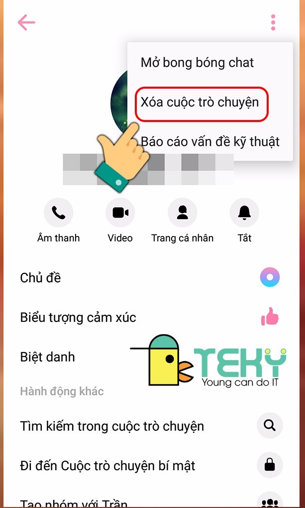 Cách xoá tin nhắn trên messenger nhanh nhất hiện nay