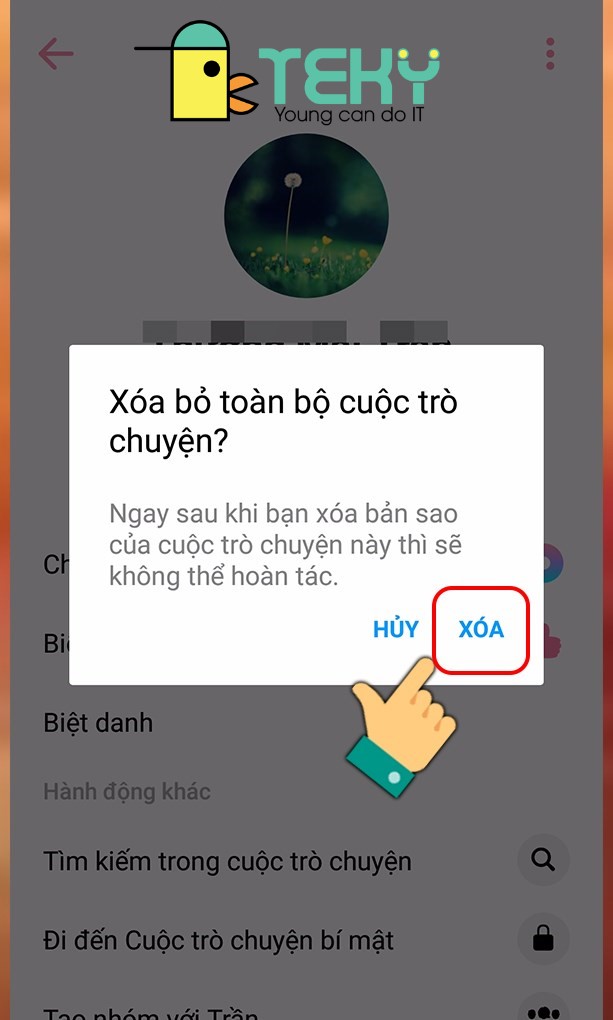 Cách xoá tin nhắn trên messenger nhanh nhất hiện nay