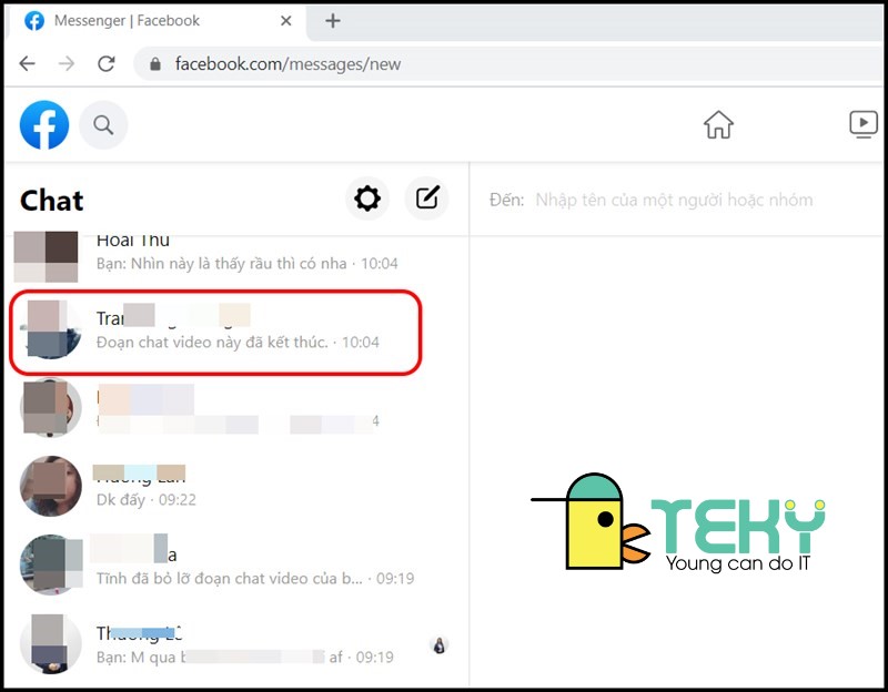 Cách xoá tin nhắn trên messenger nhanh nhất hiện nay