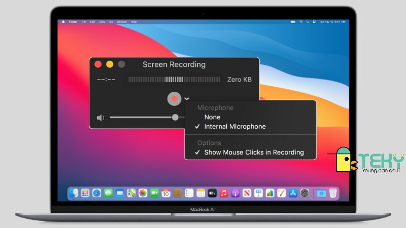 Quay màn hình macbook khi không cần dùng phần mềm