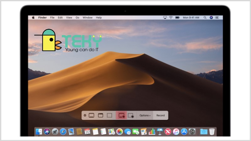 Quay màn hình macbook khi không cần dùng phần mềm