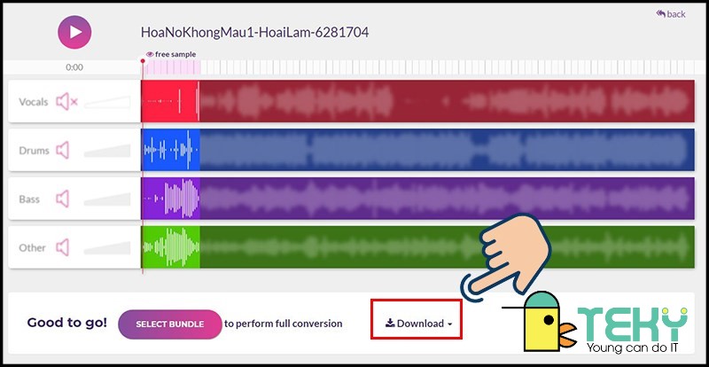 Tách lời khỏi nhạc không cần phần mềm mới nhất