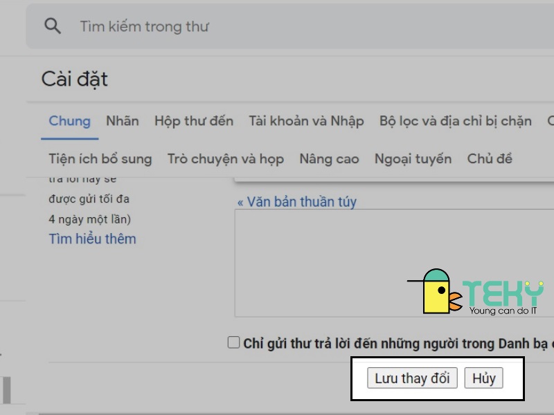 Tạo chữ ký gmail