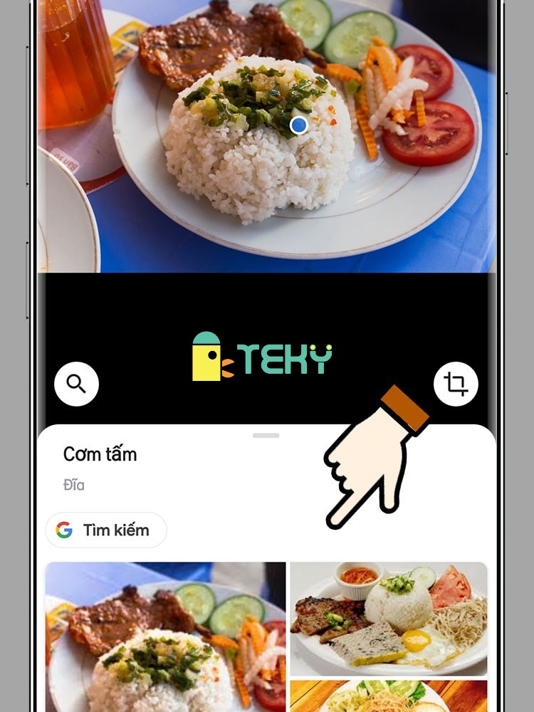 Tìm kiếm bằng hình ảnh trên điện thoại
