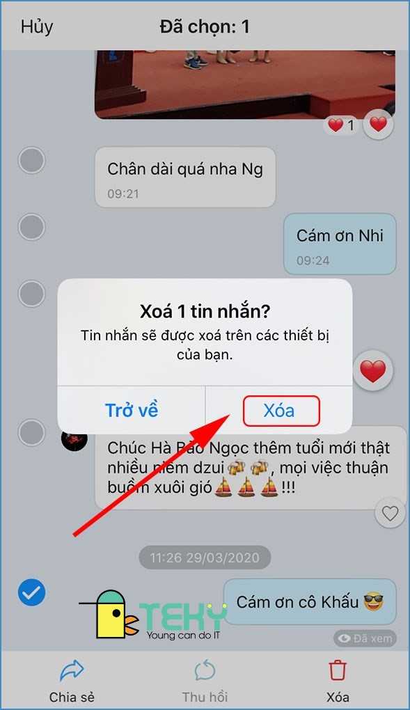 Cách thu hồi tin nhắn zalo trên điện thoại và máy tính