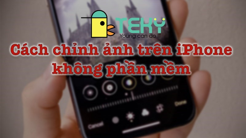 Chỉnh Sửa Ảnh Trên Iphone Không Phần Mềm Đơn Giản