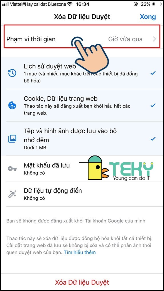 Hướng dẫn xóa cache trình duyệt mới nhất hiện nay