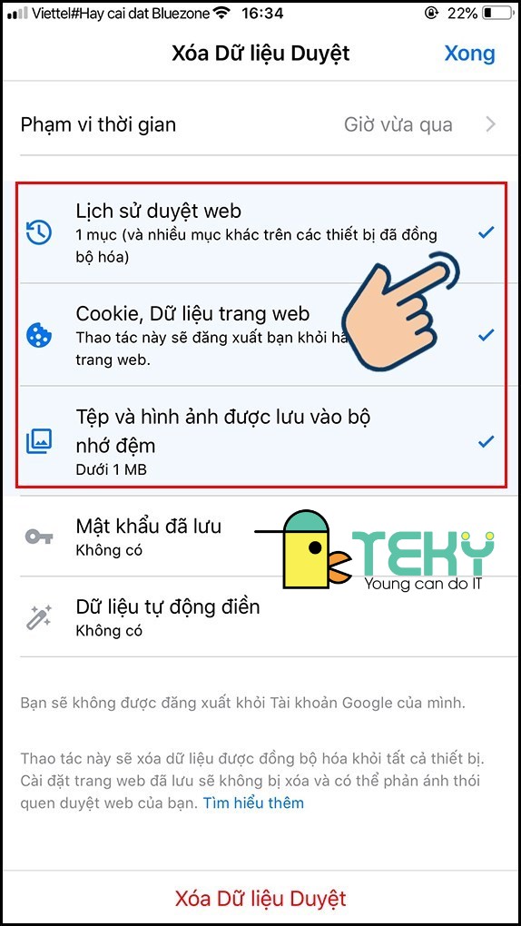 Hướng dẫn xóa cache trình duyệt mới nhất hiện nay