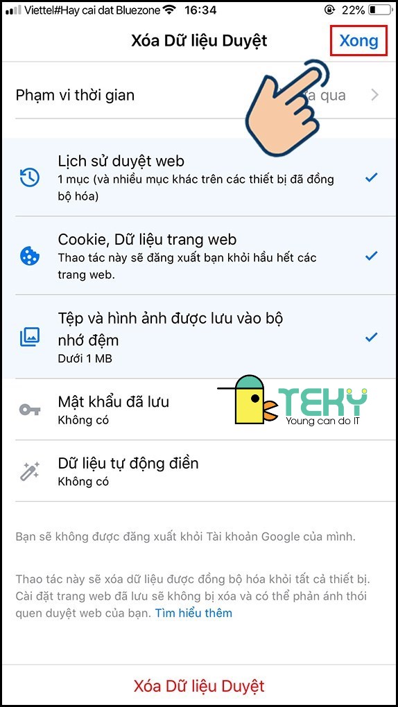 Hướng dẫn xóa cache trình duyệt mới nhất hiện nay