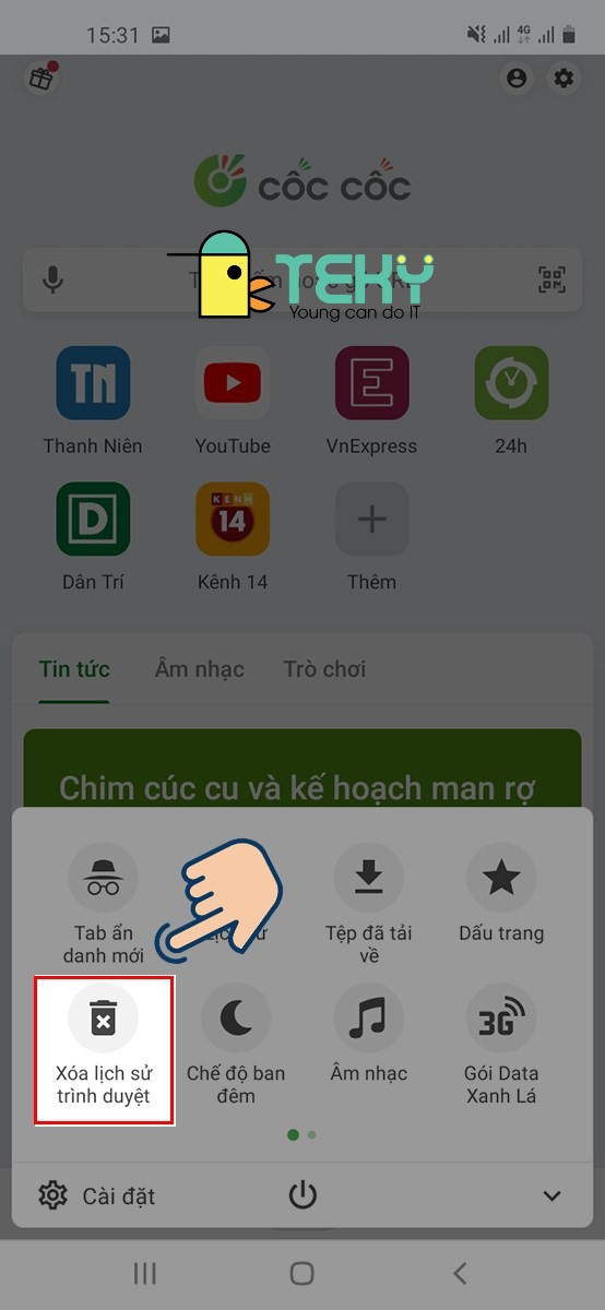 Hướng dẫn xóa cache trình duyệt mới nhất hiện nay