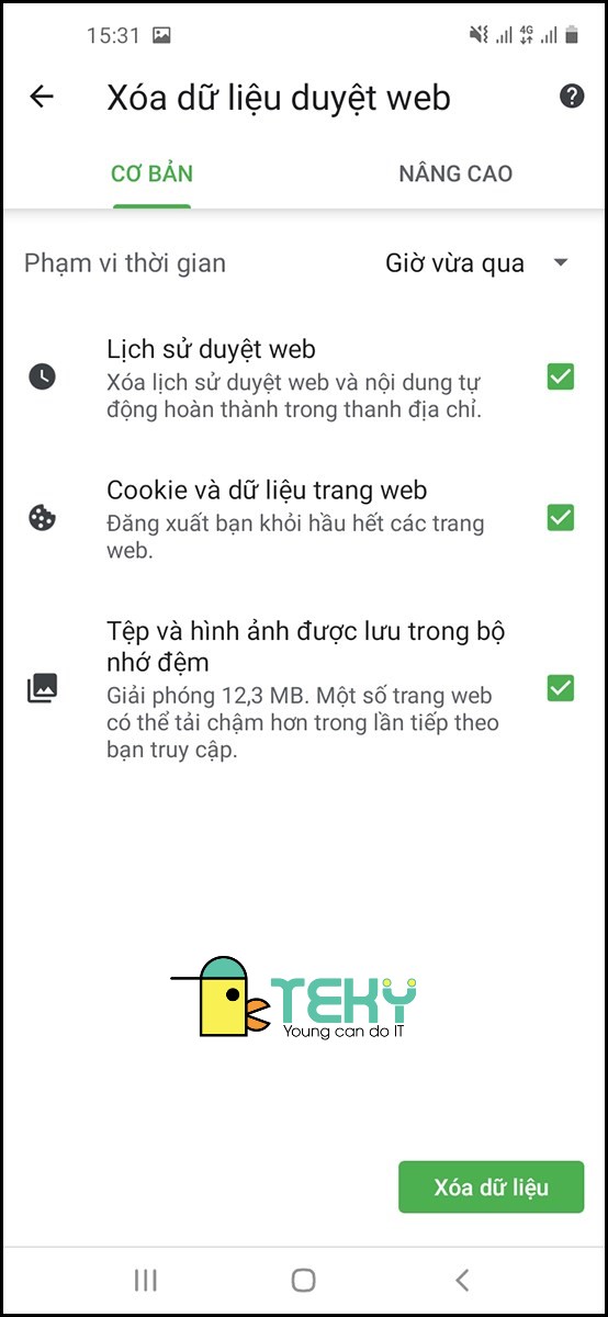 Hướng dẫn xóa cache trình duyệt mới nhất hiện nay