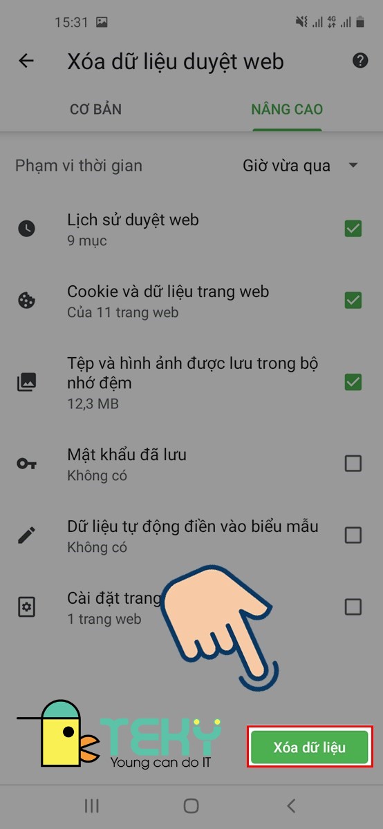 Hướng dẫn xóa cache trình duyệt mới nhất hiện nay