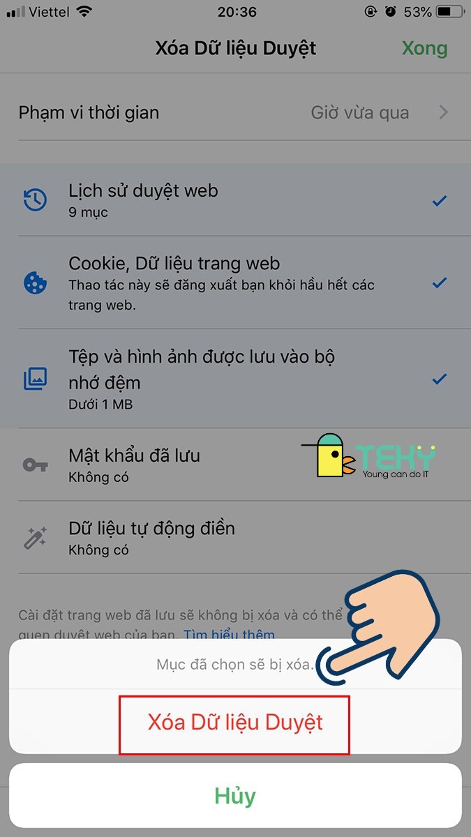 Hướng dẫn xóa cache trình duyệt mới nhất hiện nay