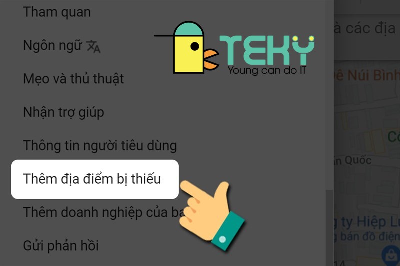 Tạo địa điểm trên google map siêu đơn giản tại Teky