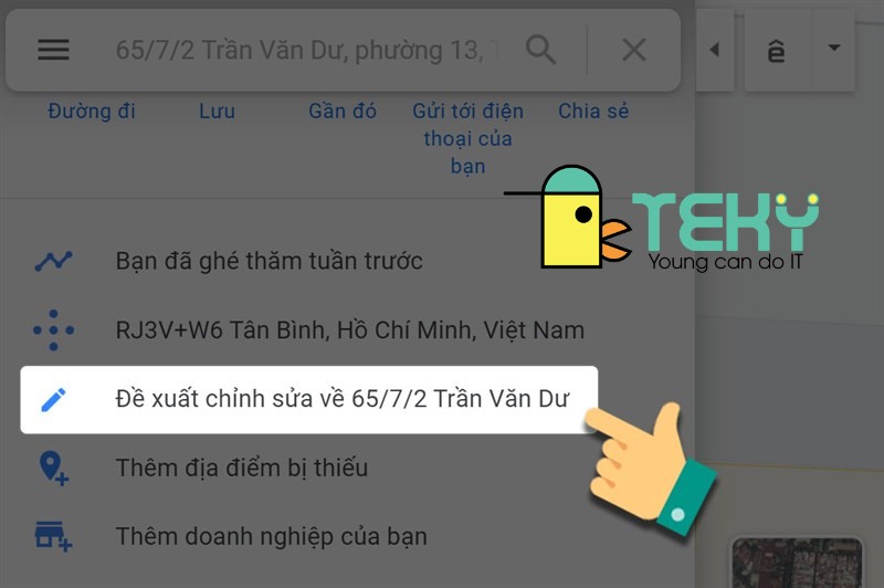 Tạo địa điểm trên google map siêu đơn giản tại Teky