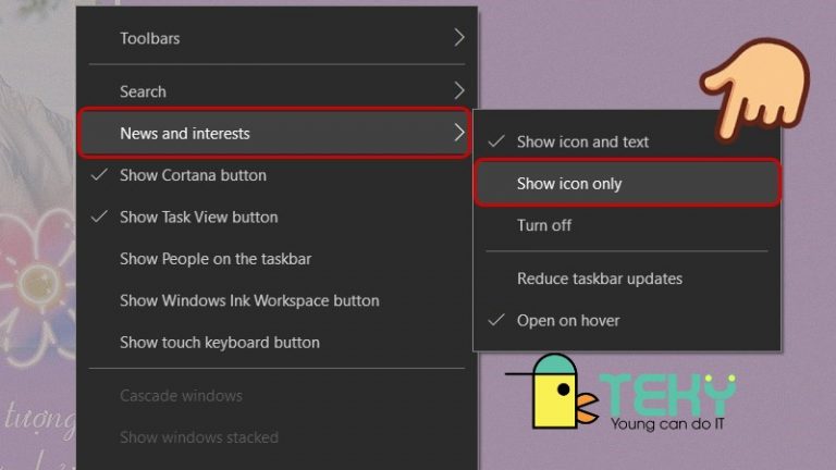 Tắt thời tiết win 10 nhanh chóng chi tiết