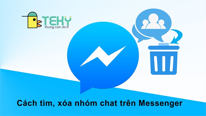 xóa nhóm trên messenger