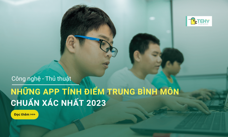 app tính trung bình môn