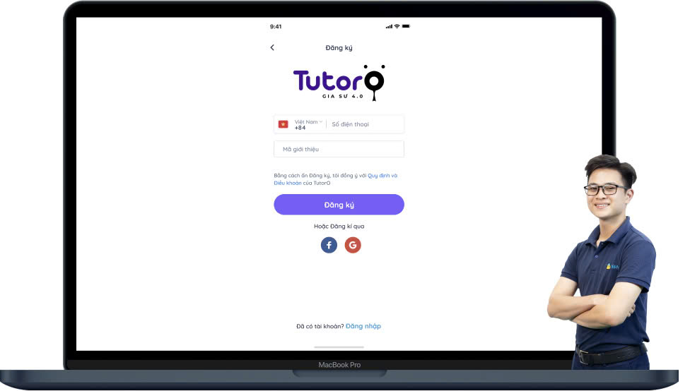 Ứng dụng Tutoro