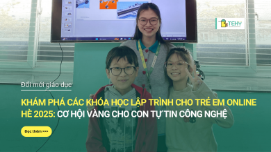 Khóa học công nghệ cho trẻ em 2025