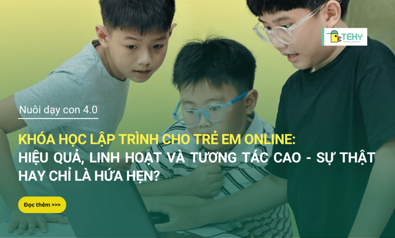 Khóa học lập trình cho trẻ em online
