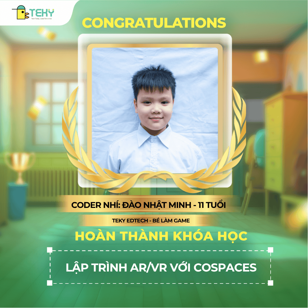 Vinh danh học viên