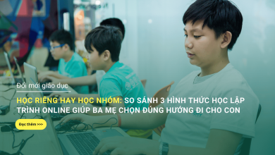 Học lập trình online cho trẻ em