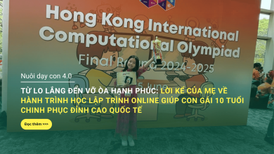 Học lập trình online cho trẻ