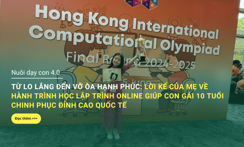 Học lập trình online cho trẻ