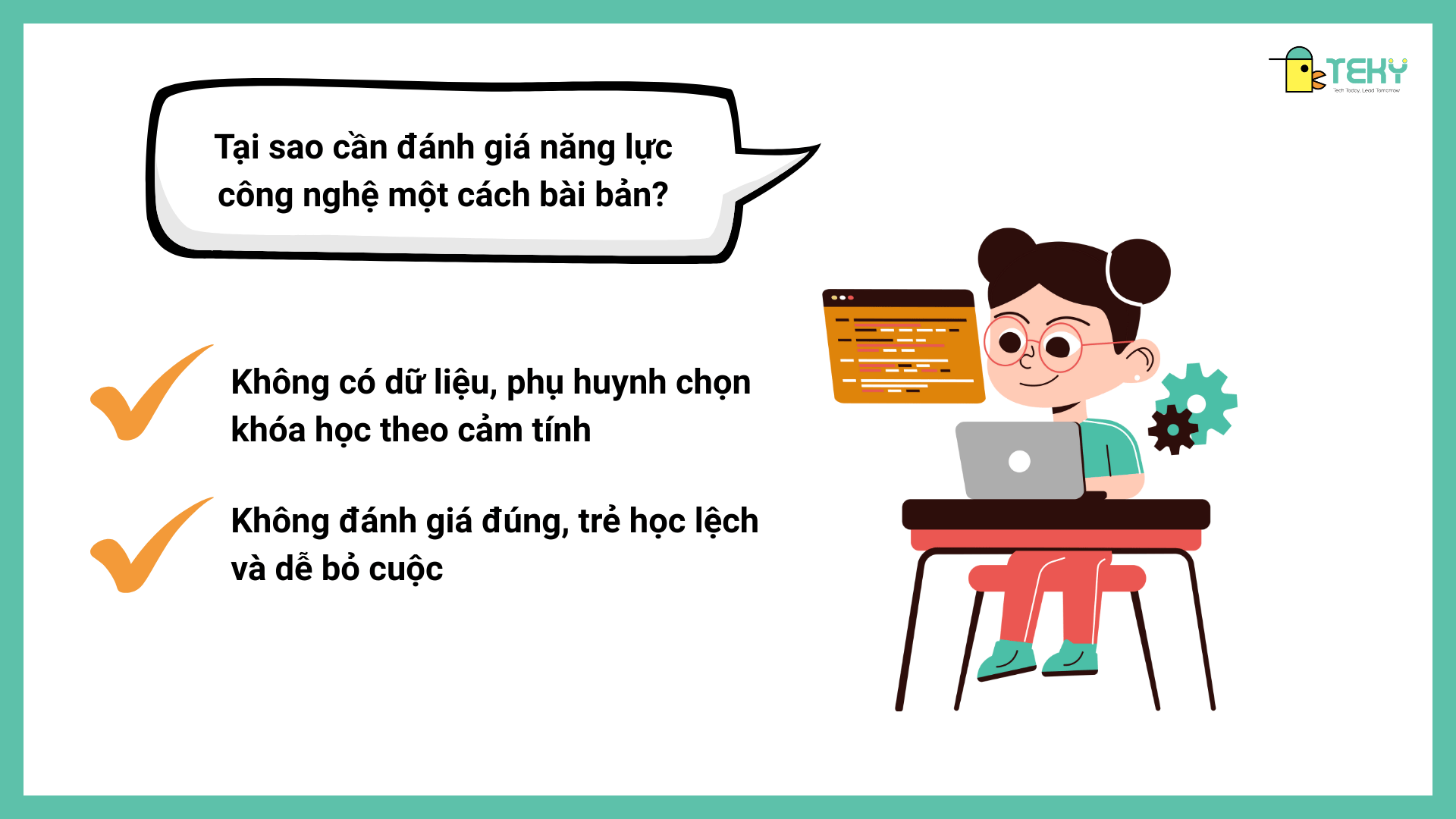 đánh giá năng lực công nghệ cho trẻ