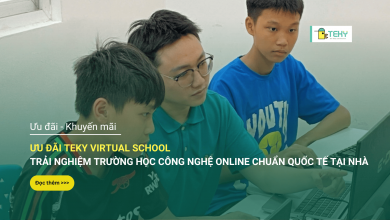 Ưu đãi ra mắt Teky Virtual School