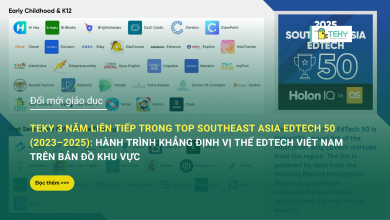 TEKY LỌT TOP 50 EDTECH TRIỂN VỌNG ĐÔNG NAM Á 2025
