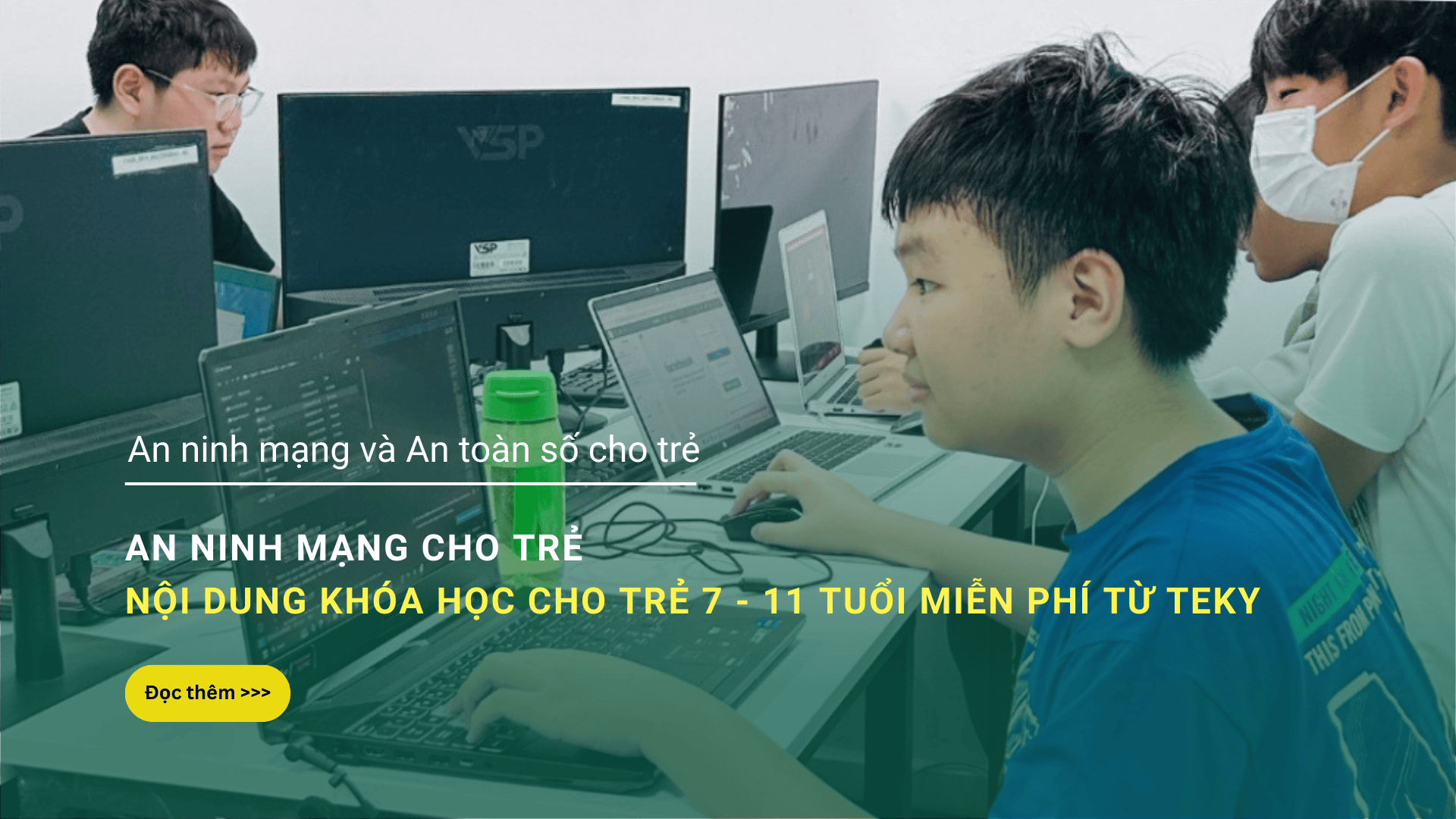 an ninh mạng cho trẻ