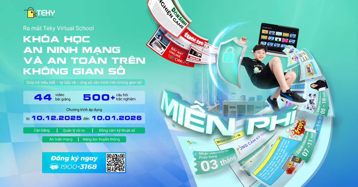 An ninh mạng cho trẻ