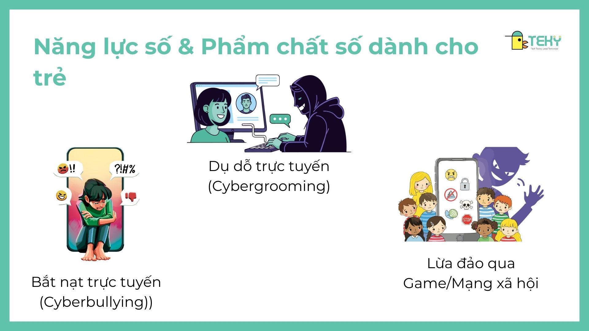 an ninh mạng cho trẻ