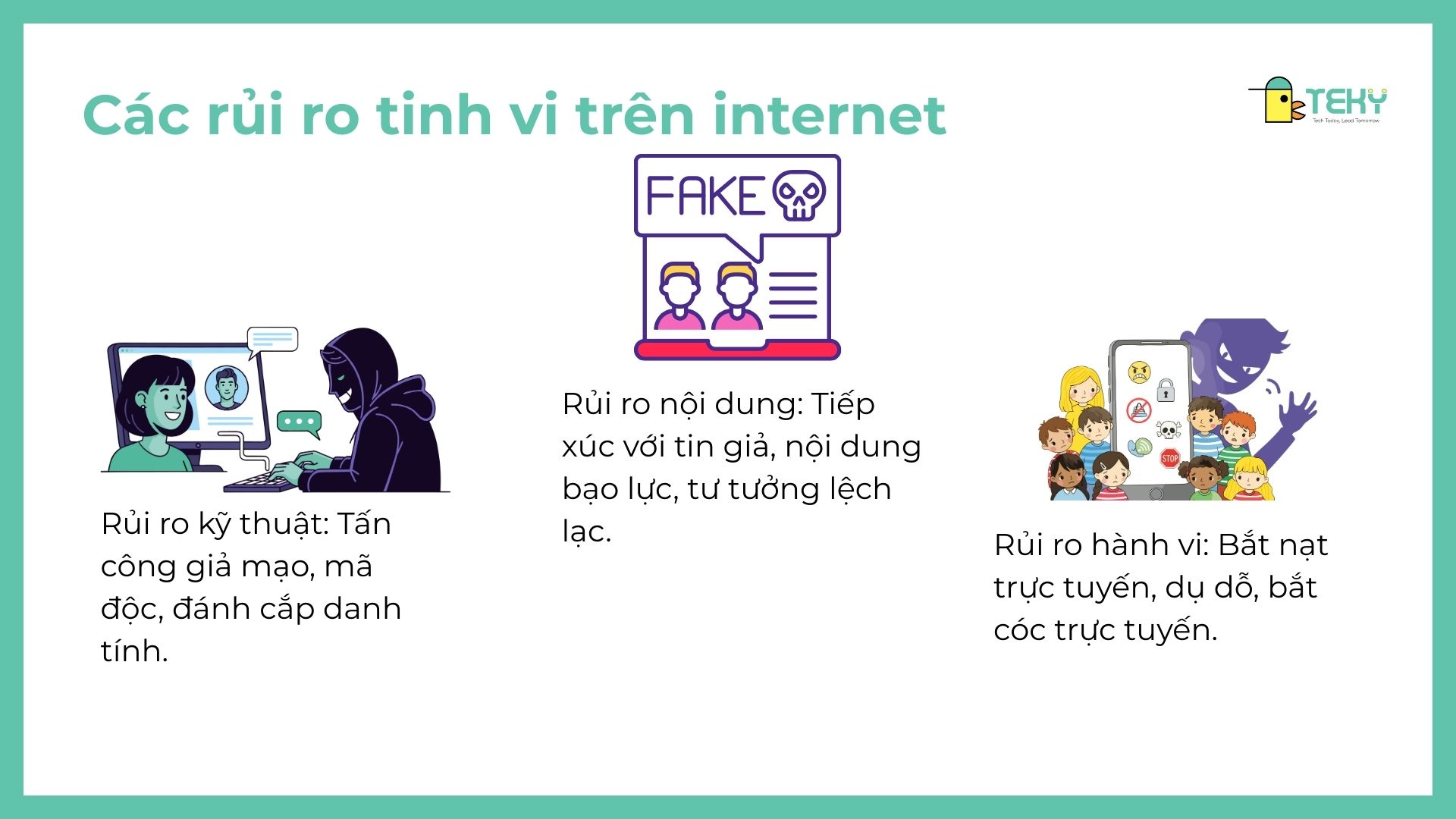 an ninh mạng cho trẻ