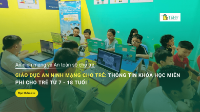 an ninh mạng cho trẻ