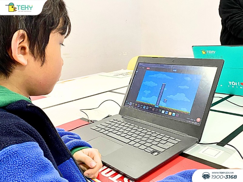 tekid-chuan-bi-du-an-game-tynker-tren-may-tinh